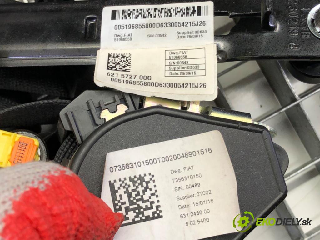 FIAT TIPO sedan (356_) 2015 - 2022    1.4 (356SXA1B) 70 kW [95 KM] benzyna 2015 - 2022  Palubná doska silentbloku ZÁBORY: pasy