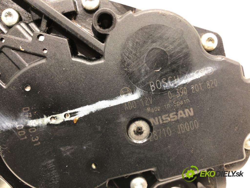 NISSAN QASHQAI / QASHQAI +2 I (J10, NJ10, JJ10E) 2006 - 2014    2.0 dCi 110 kW [150 KM] olej napędowy 2007 - 2013  motor stěračů zadní část