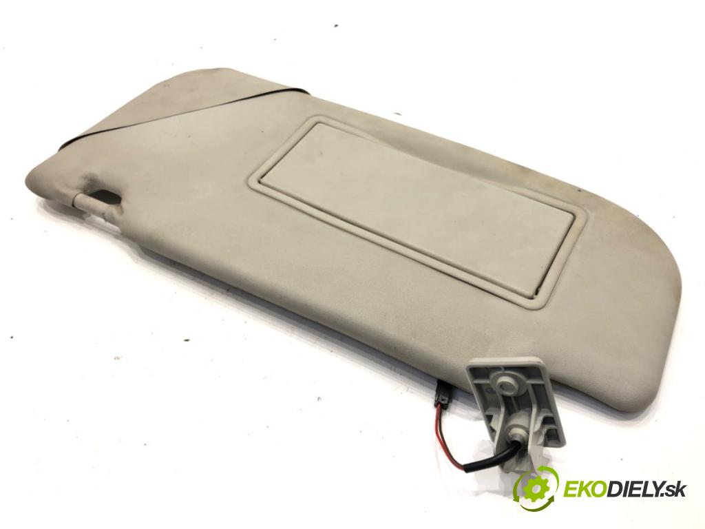 NISSAN QASHQAI / QASHQAI +2 I (J10, NJ10, JJ10E) 2006 - 2014    2.0 dCi 110 kW [150 KM] olej napędowy 2007 - 2013  Clona slnečná ľavy