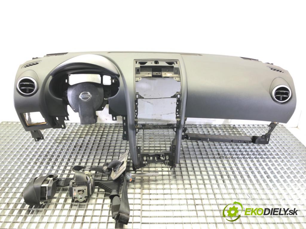 NISSAN QASHQAI / QASHQAI +2 I (J10, NJ10, JJ10E) 2006 - 2014    2.0 dCi 110 kW [150 KM] olej napędowy 2007 - 2013  Palubná doska silentbloku pasy 