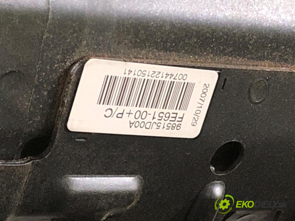 NISSAN QASHQAI / QASHQAI +2 I (J10, NJ10, JJ10E) 2006 - 2014    2.0 dCi 110 kW [150 KM] olej napędowy 2007 - 2013  palubní doska silenbloku PÁSY:
