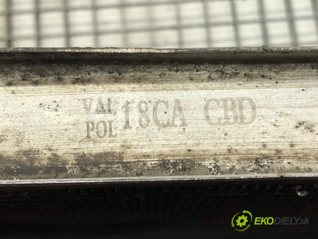 NISSAN QASHQAI / QASHQAI +2 I (J10, NJ10, JJ10E) 2006 - 2014    2.0 dCi 110 kW [150 KM] olej napędowy 2007 - 2013  chladič vody  (Chladiče vody)