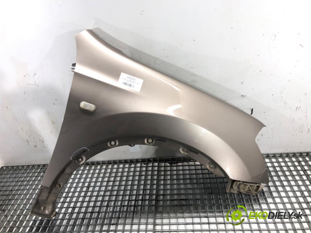 NISSAN QASHQAI / QASHQAI +2 I (J10, NJ10, JJ10E) 2006 - 2014    2.0 dCi 110 kW [150 KM] olej napędowy 2007 - 2013  blatník pravý přední část 