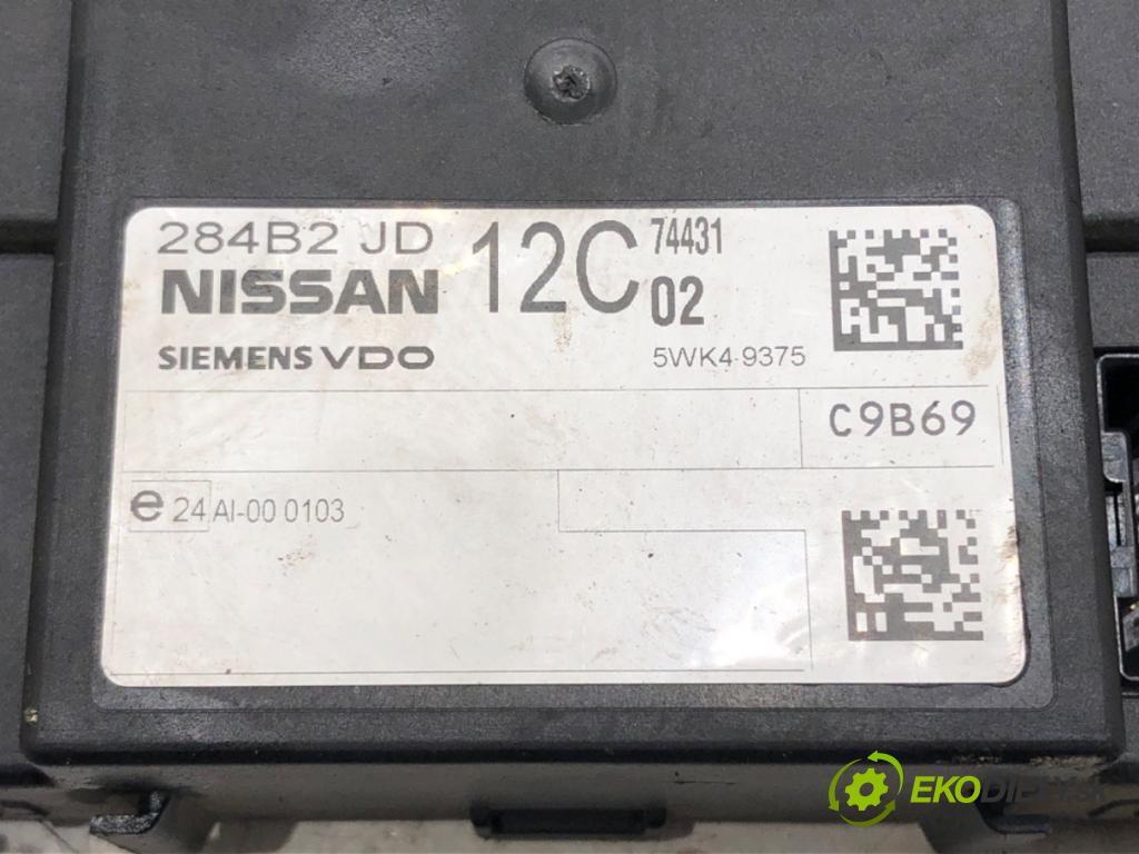 NISSAN QASHQAI / QASHQAI +2 I (J10, NJ10, JJ10E) 2006 - 2014    2.0 dCi 110 kW [150 KM] olej napędowy 2007 - 2013  Modul komfortu 284B2JD12C (Moduly komfortu)