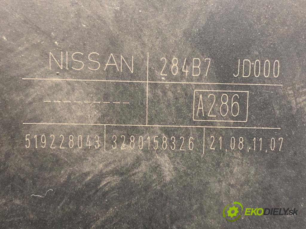 NISSAN QASHQAI / QASHQAI +2 I (J10, NJ10, JJ10E) 2006 - 2014    2.0 dCi 110 kW [150 KM] olej napędowy 2007 - 2013  modul BSI 284B7JD000 (Pojistkové skříňky)