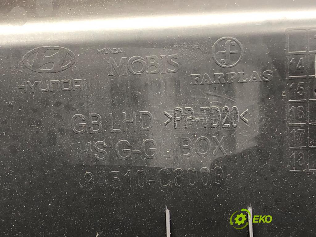 HYUNDAI i20 II (GB, IB) 2014 - 2022    1.1 CRDi 55 kW [75 KM] olej napędowy 2014 - 2022  Priehradka, kastlík spolujazdca  (Priehradky, kastlíky)