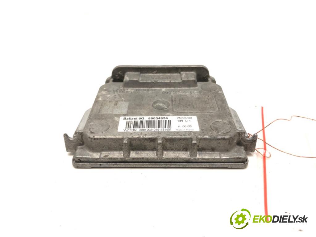 CITROEN C5 III Break (RW_) 2008 - 2022    2.0 HDi 100 kW [136 KM] olej napędowy 2008 - 2022  Menič XENON 89034934 (Riadiace jednotky xenónu)