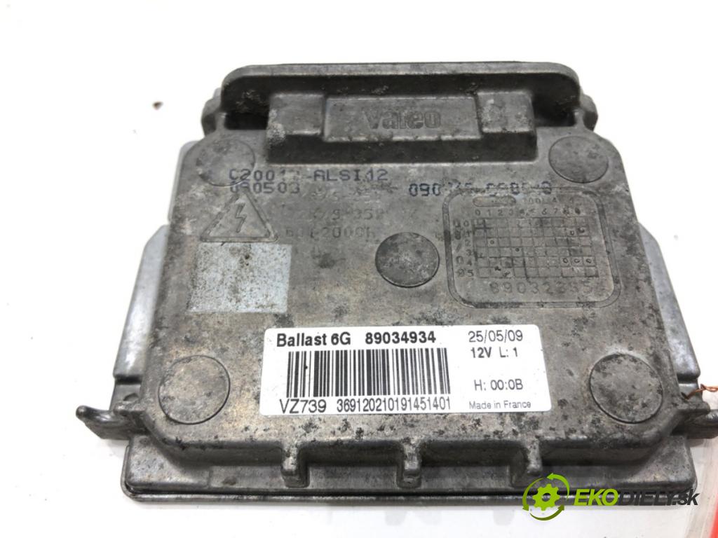 CITROEN C5 III Break (RW_) 2008 - 2022    2.0 HDi 100 kW [136 KM] olej napędowy 2008 - 2022  Menič XENON 89034934 (Riadiace jednotky xenónu)