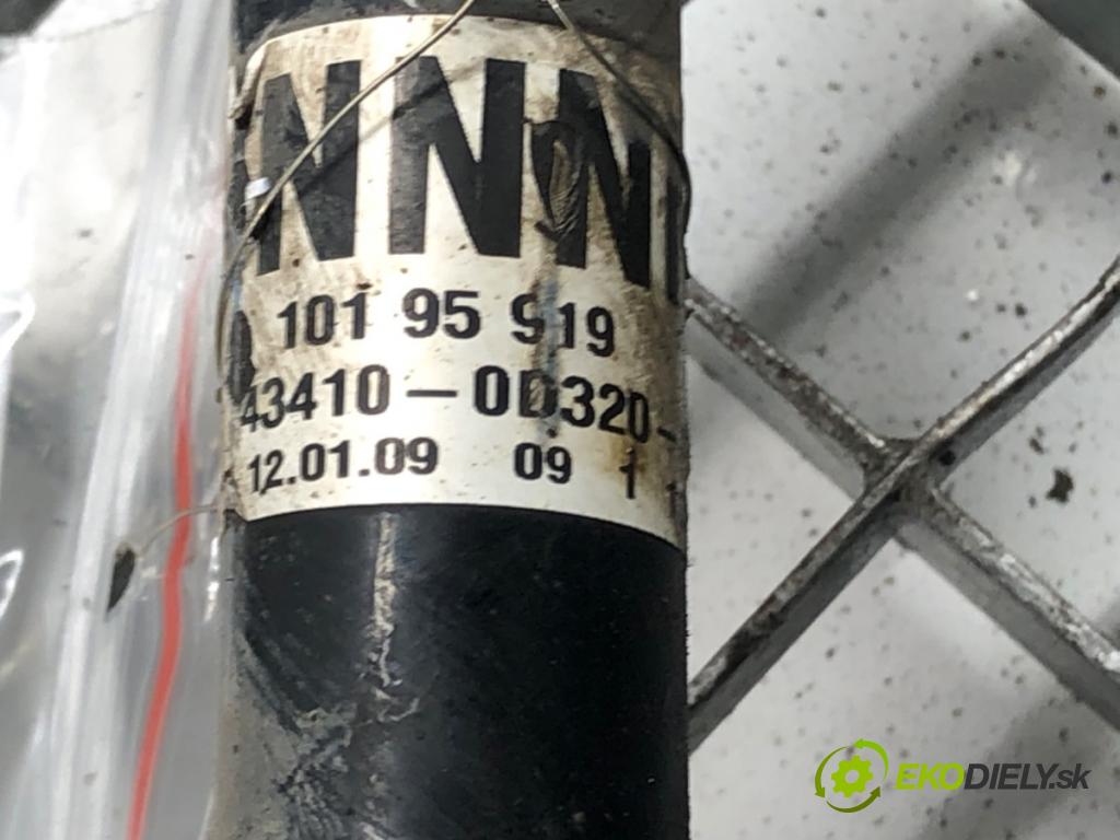 TOYOTA YARIS (_P9_) 2005 - 2014    1.33 VVT-i (NSP90_) 74 kW [100 KM] benzyna 2008 - 2011  Poloos pravy predný