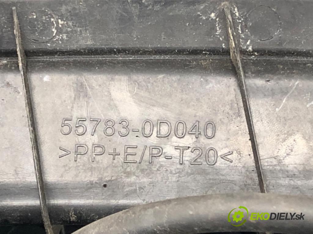 TOYOTA YARIS (_P9_) 2005 - 2014    1.33 VVT-i (NSP90_) 74 kW [100 KM] benzyna 2008 - 2011  Torpédo, plast pod čelné okno 55783-0D040 (Torpéda)