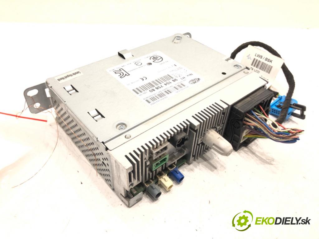 PEUGEOT 308 SW II (LC_, LJ_, LR_, LX_, L4_) 2014 - 2021    1.6 BlueHDi 100 73 kW [99 KM] olej napędowy 2014 - 2021  RADIO 9810475880 (Audio zariadenia)