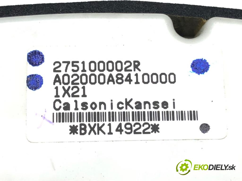 RENAULT LAGUNA III (BT0/1) 2007 - 2015    2.0 dCi (BT07, BT0J, BT14, BT1A, BT1S) 96 kW [131 KM] olej napędowy 2007 - 2015  Panel ovládania kúrenia 55406-0D190 (Prepínače, spínače, tlačidlá a ovládače kúrenia)