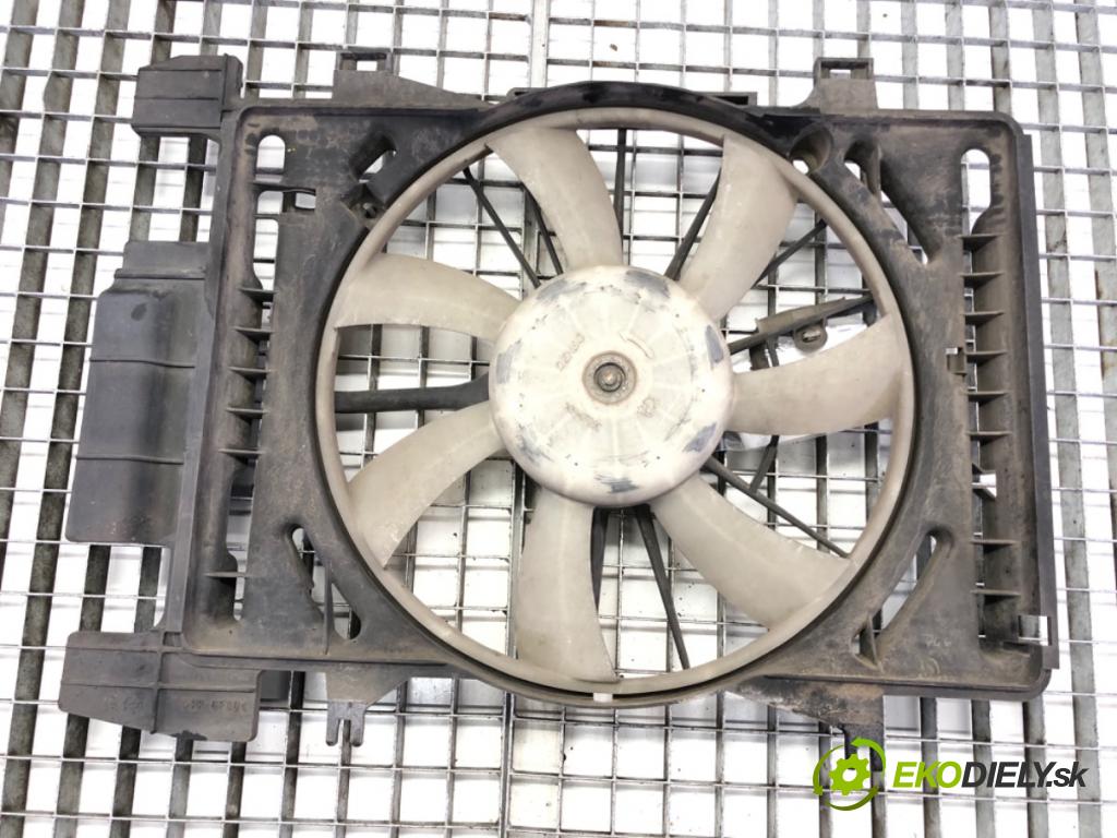 TOYOTA YARIS (_P9_) 2005 - 2014    1.4 D-4D (NLP90_) 66 kW [90 KM] olej napędowy 2005 - 2012  Ventilátor chladiča  (Ventilátory)
