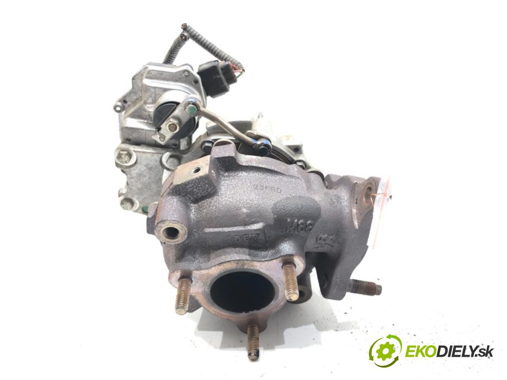 TOYOTA YARIS (_P9_) 2005 - 2014    1.4 D-4D (NLP90_) 66 kW [90 KM] olej napędowy 2005 - 2012  turbo 04004-2810N (Turbodúchadla (kompletní))