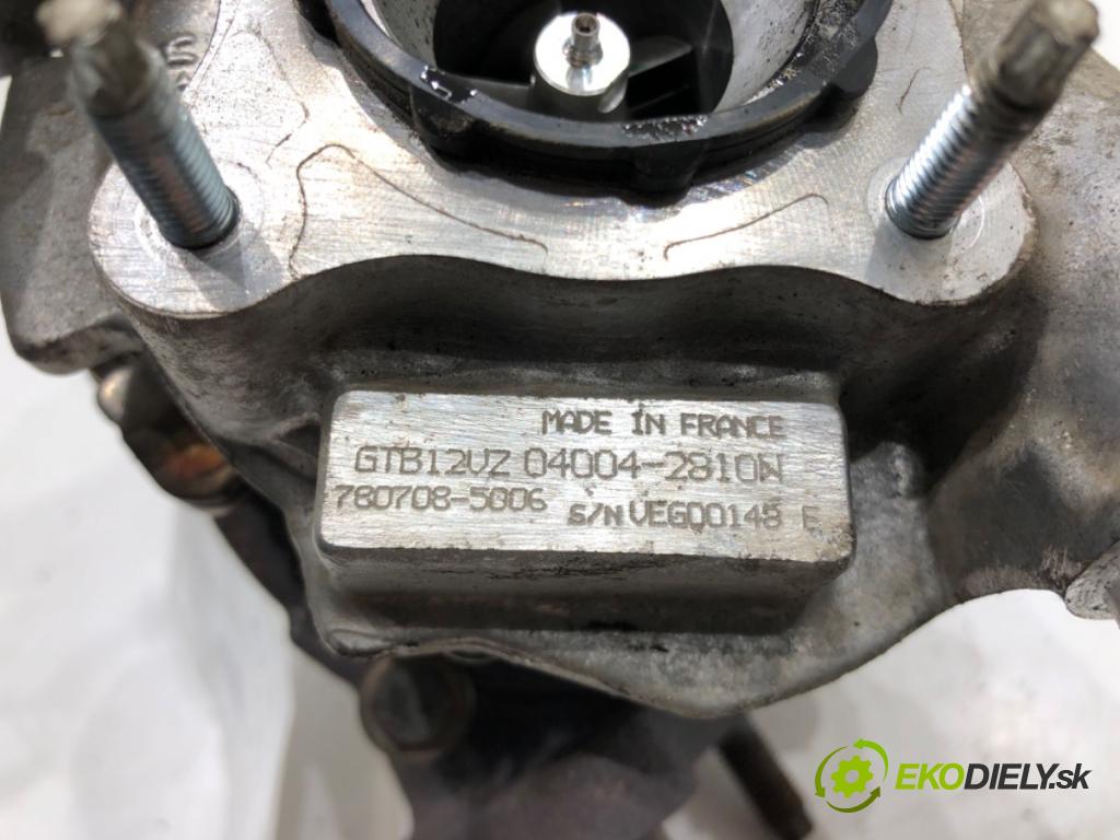 TOYOTA YARIS (_P9_) 2005 - 2014    1.4 D-4D (NLP90_) 66 kW [90 KM] olej napędowy 2005 - 2012  turbo 04004-2810N (Turbodúchadla (kompletní))