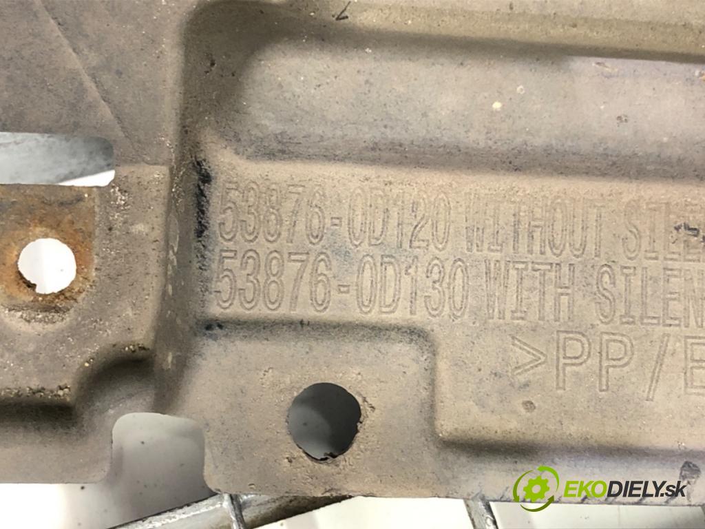 TOYOTA YARIS (_P9_) 2005 - 2014    1.4 D-4D (NLP90_) 66 kW [90 KM] olej napędowy 2005 - 2012  podblatník levý přední část