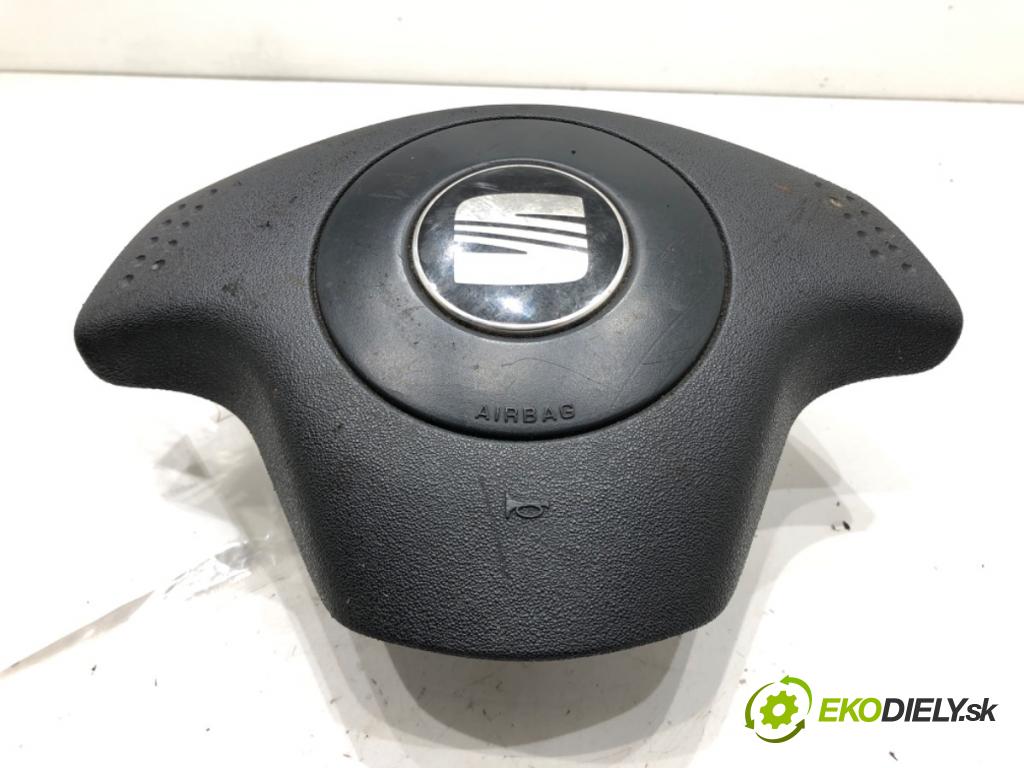 SEAT IBIZA III (6L1) 2002 - 2009    1.4 16V 55 kW [75 KM] benzyna 2002 - 2007  AirBag volantu 6L0880201D (Airbagy)