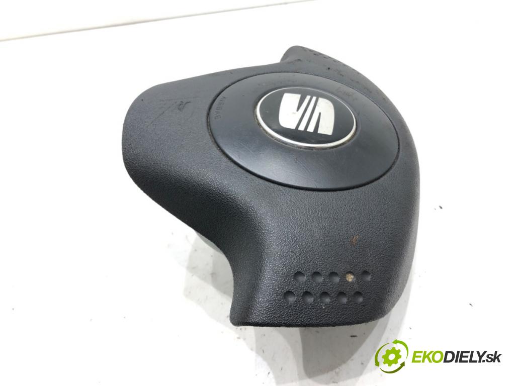 SEAT IBIZA III (6L1) 2002 - 2009    1.4 16V 55 kW [75 KM] benzyna 2002 - 2007  AirBag volantu 6L0880201D (Airbagy)