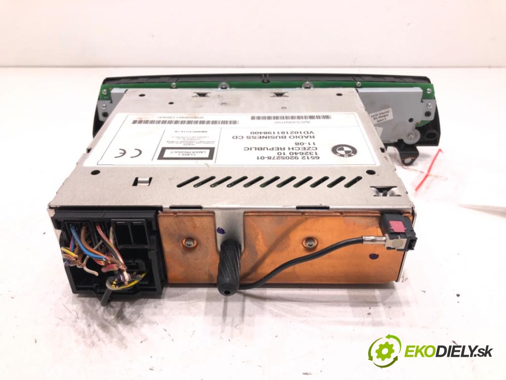 BMW X3 (E83) 2003 - 2011    xDrive 20 d 130 kW [177 KM] olej napędowy 2008 - 2010  RADIO 9205278 (Audio zariadenia)