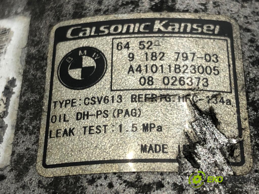 BMW X3 (E83) 2003 - 2011    xDrive 20 d 130 kW [177 KM] olej napędowy 2008 - 2010  kompresor klimatizace 9182797 (Kompresory)