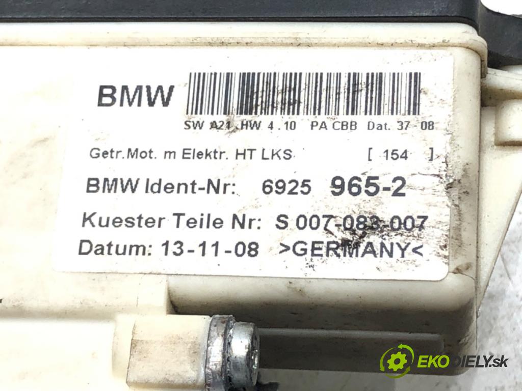 BMW X3 (E83) 2003 - 2011    xDrive 20 d 130 kW [177 KM] olej napędowy 2008 - 2010  mechanismus okna levý zadní část 6925965