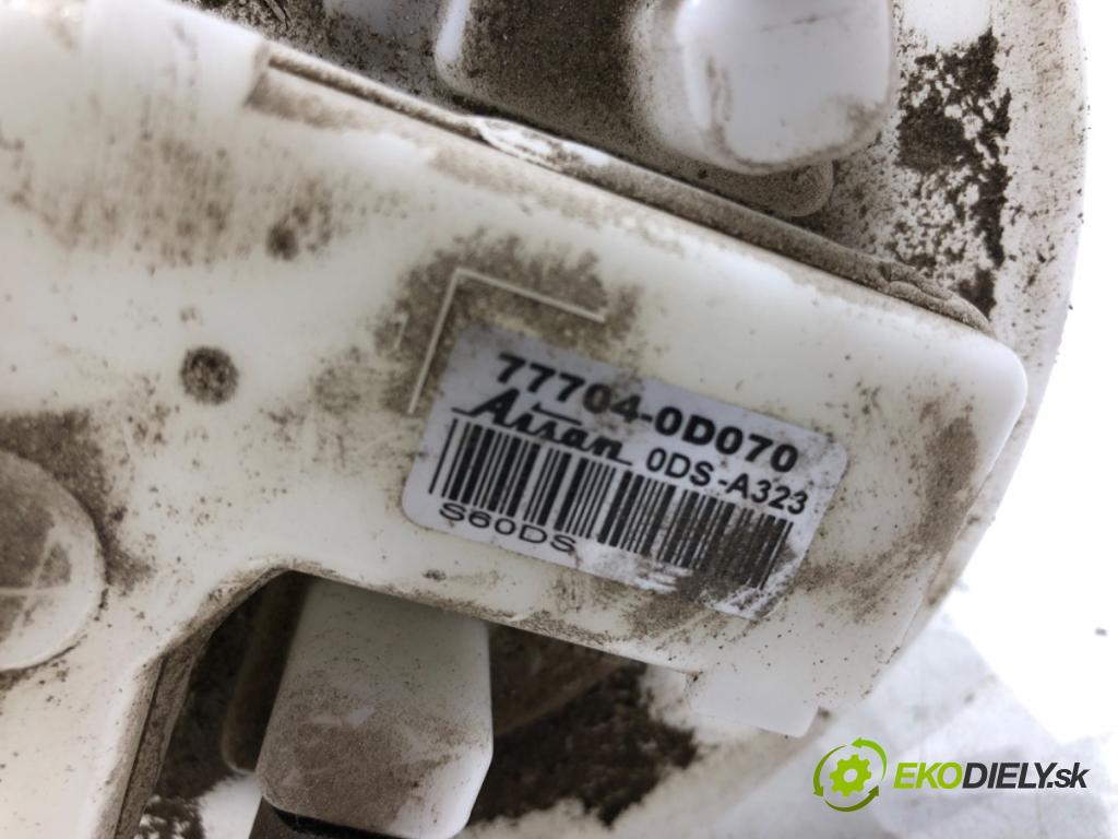 TOYOTA YARIS (_P13_) 2010 - 2022    1.5 (NSP131_) 82 kW [112 KM] benzyna 2017 - 2022  pumpa paliva 77704-0D070