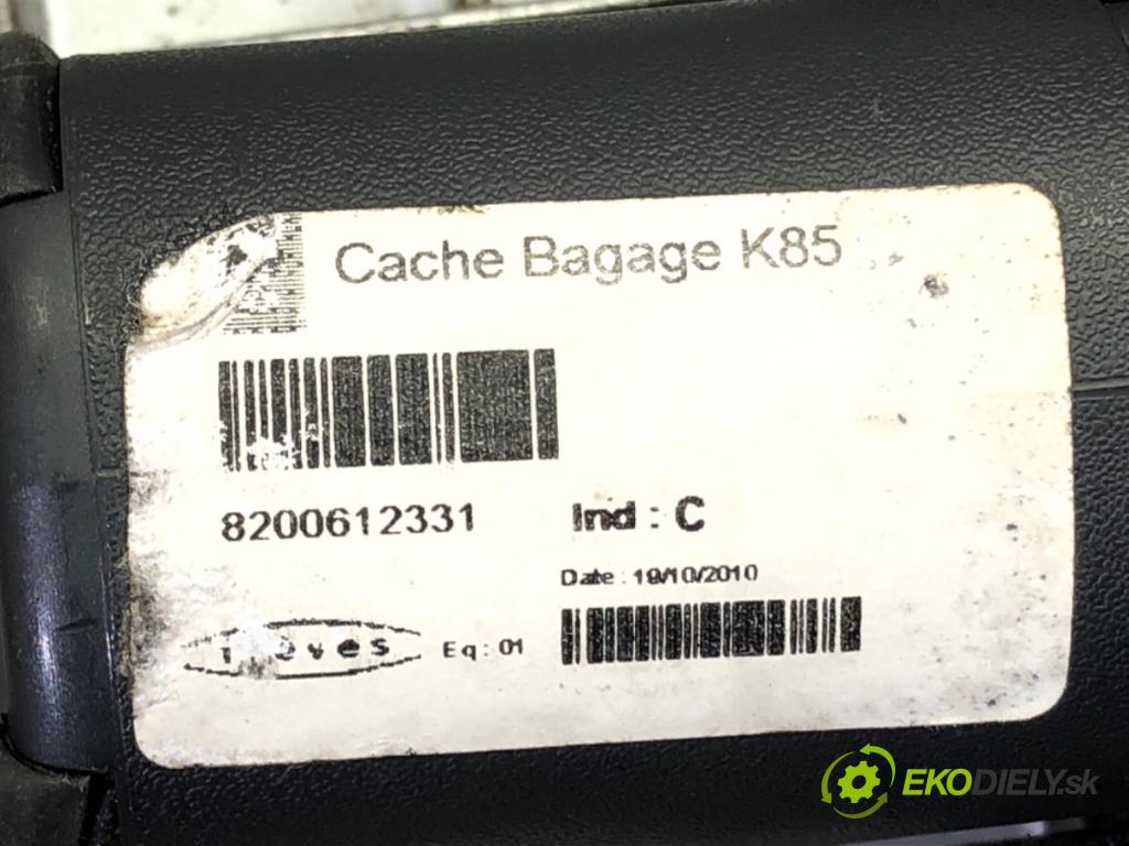 RENAULT CLIO III (BR0/1, CR0/1) 2005 - 2014    1.2 16V (BR02, BR0J, BR11, CR02, CR0J, CR11) 55 kW [75 KM] benzyna 2005 - 2014  Roleta kufra