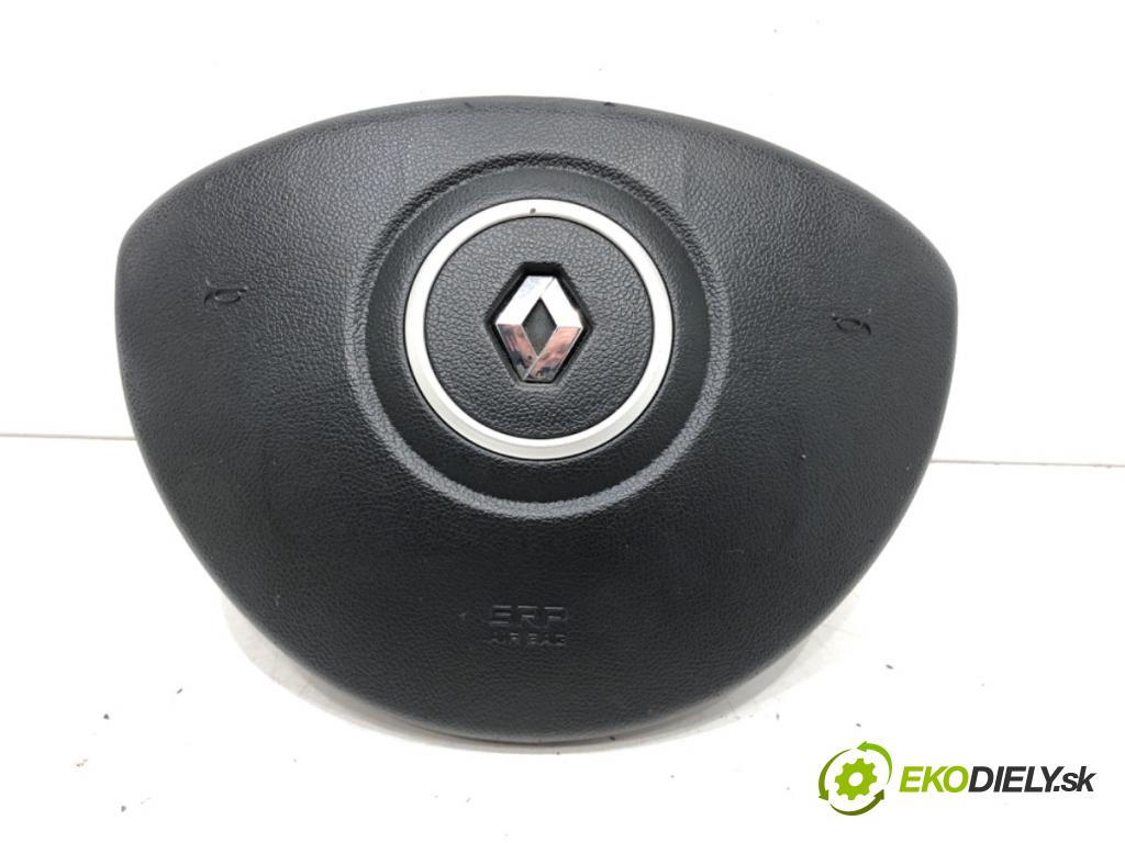 RENAULT CLIO III (BR0/1, CR0/1) 2005 - 2014    1.2 16V (BR02, BR0J, BR11, CR02, CR0J, CR11) 55 kW [75 KM] benzyna 2005 - 2014  AirBag volantu 8200677493 (Airbagy)