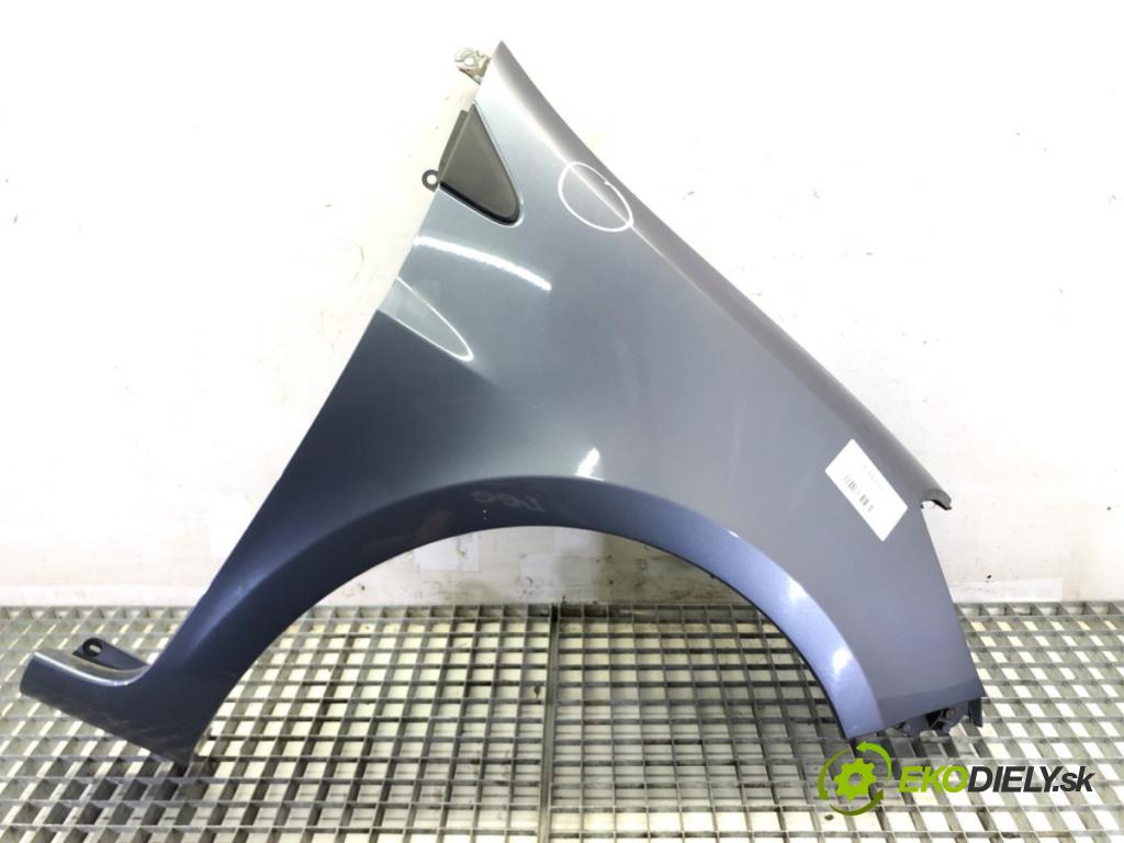RENAULT CLIO III (BR0/1, CR0/1) 2005 - 2014    1.2 16V (BR02, BR0J, BR11, CR02, CR0J, CR11) 55 kW [75 KM] benzyna 2005 - 2014  blatník pravý přední část 