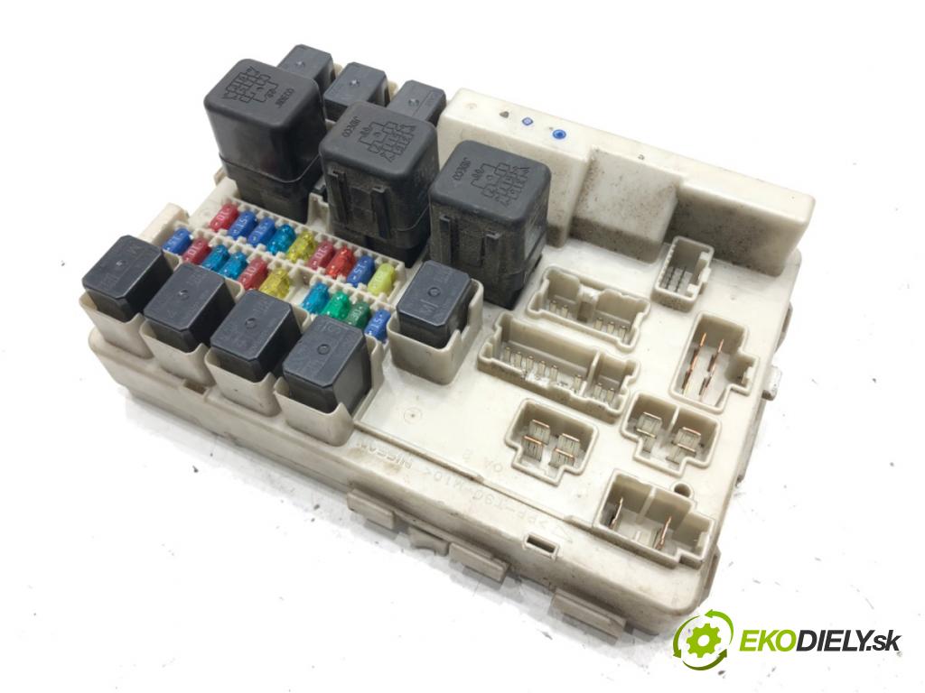 NISSAN MURANO I (Z50) 2002 - 2009    3.5 172 kW [234 KM] benzyna 2003 - 2007  skříňka poistková 284B7CD71A (Pojistkové skříňky)