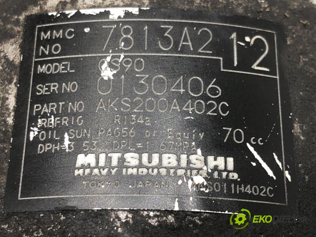 MITSUBISHI LANCER VIII (CY_A, CZ_A) 2007 - 2022    1.8 105 kW [143 KM] benzyna 2008 - 2022  kompresor klimatizace 7813A212 (Kompresory)