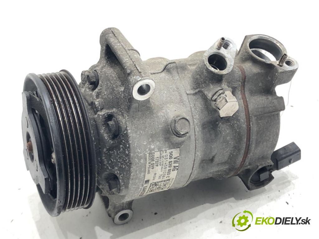 SKODA OCTAVIA III Combi (5E5, 5E6) 2012 - 2022    2.0 TDI 110 kW [150 KM] olej napędowy 2012 - 2022  kompresor klimatizace 5Q0820803C (Kompresory)