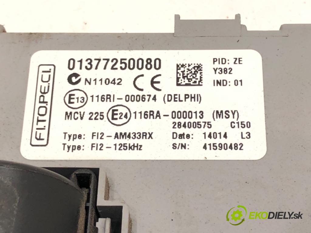 CITROEN NEMO Nadwozie pełne/minivan (AA_) 2008 - 2022    1.3 HDi 75 55 kW [75 KM] olej napędowy 2010 - 2022  Modul BSI 01377250080 (Poistkové skrinky)