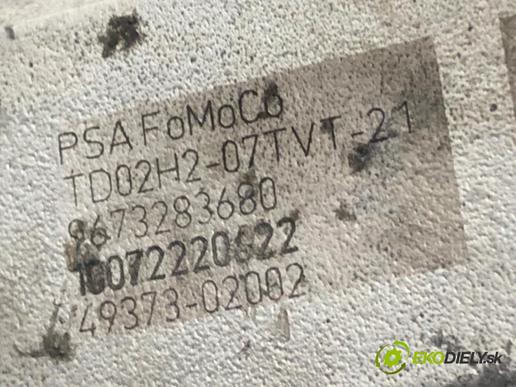 CITROEN C3 II (SC_) 2009 - 2022    1.4 HDi 70 50 kW [68 KM] olej napędowy 2009 - 2022  turbo 9673283680 (Turbodúchadla (kompletní))