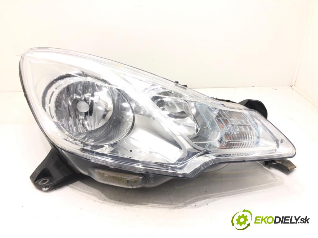 CITROEN C3 II (SC_) 2009 - 2022    1.4 HDi 70 50 kW [68 KM] olej napędowy 2009 - 2022  Svetlomet pravy predný 