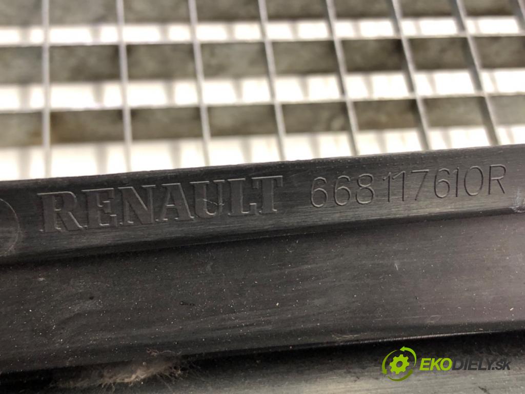 RENAULT CLIO IV (BH_) 2012 - 2022    1.5 dCi 110 81 kW [110 KM] olej napędowy 2016 - 2022  Torpédo, plast pod čelné okno  (Torpéda)