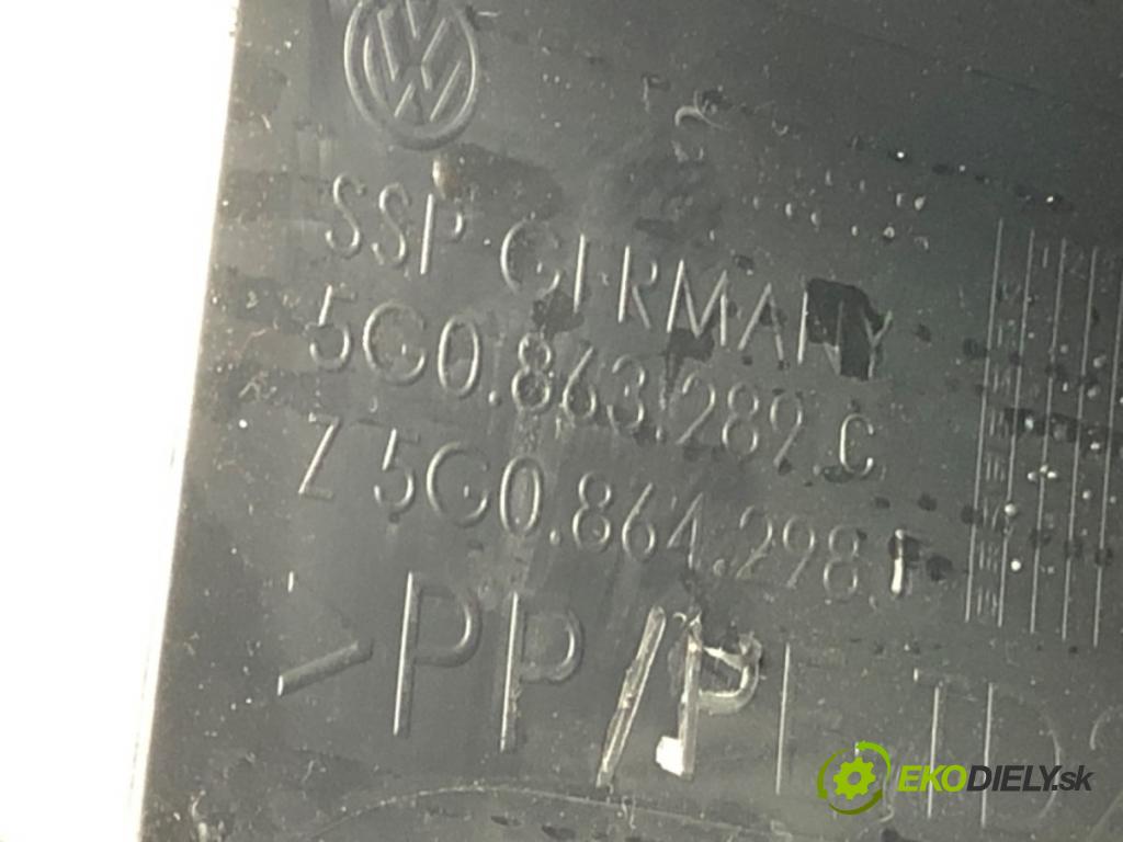 VW GOLF VII Variant (BA5, BV5) 2013 - 2022    1.6 TDI 85 kW [115 KM] olej napędowy 2016 - 2022  Lakťová opierka 5G0863289C (Lakťové opierky)