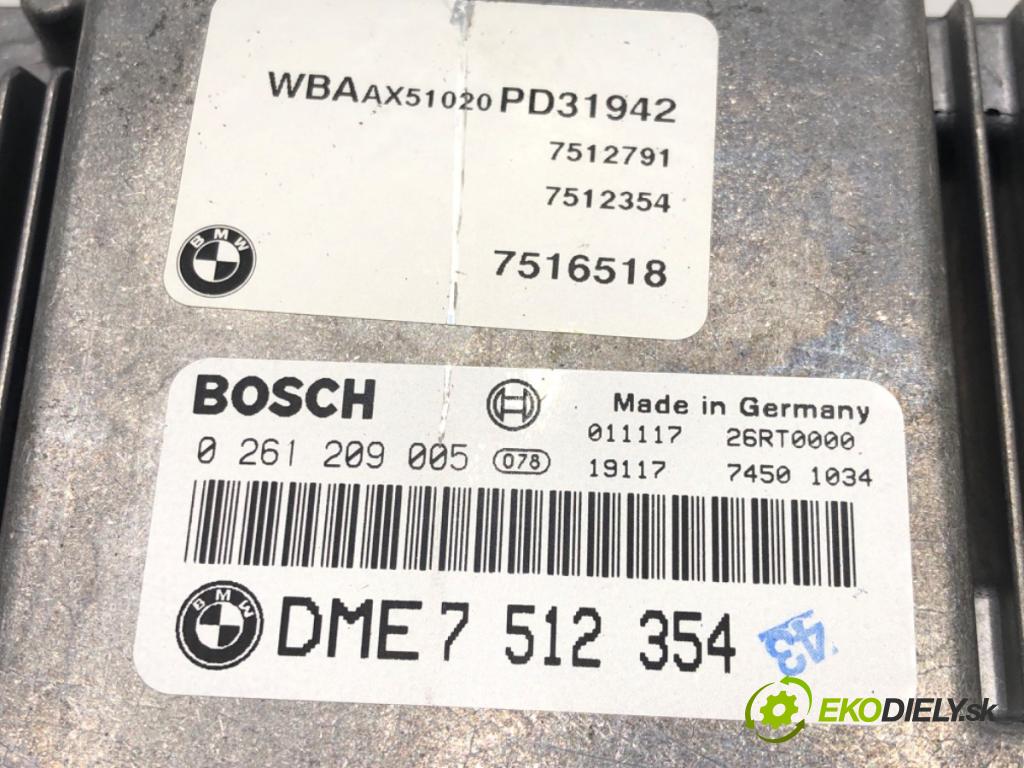 BMW 3 (E46) 1997 - 2005    318 i 105 kW [143 KM] benzyna 2001 - 2005  riadiaca jednotka Motor 0261209005 (Riadiace jednotky)