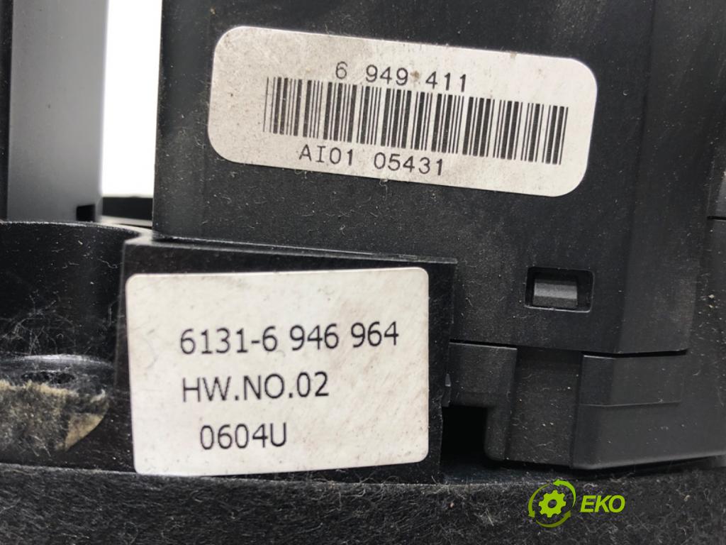 MINI MINI (R50, R53) 2001 - 2006    Cooper 85 kW [116 KM] benzyna 2001 - 2006  Prepínač kombinovaný 6949411 (Prepínače, spínače, tlačidlá a ovládače kúrenia)