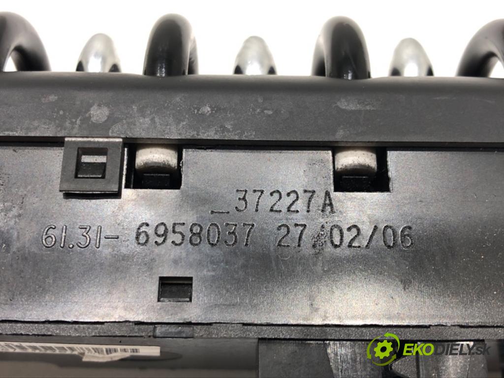 MINI MINI (R50, R53) 2001 - 2006    Cooper 85 kW [116 KM] benzyna 2001 - 2006  Prepínač okien 6958037 (Prepínače, spínače, tlačidlá a ovládače kúrenia)