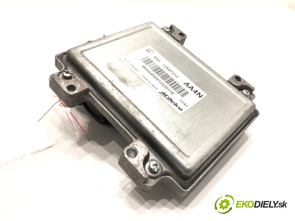 OPEL ASTRA J Sports Tourer (P10) 2010 - 2015    1.6 Turbo (35) 132 kW [180 KM] benzyna 2010 - 2015  riadiaca jednotka Motor 12647212 (Riadiace jednotky)