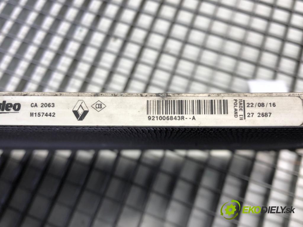 RENAULT CLIO IV (BH_) 2012 - 2022    1.5 dCi 110 81 kW [110 KM] olej napędowy 2016 - 2022  Chladič klimatizácie 921006843R (Chladiče klimatizácie)