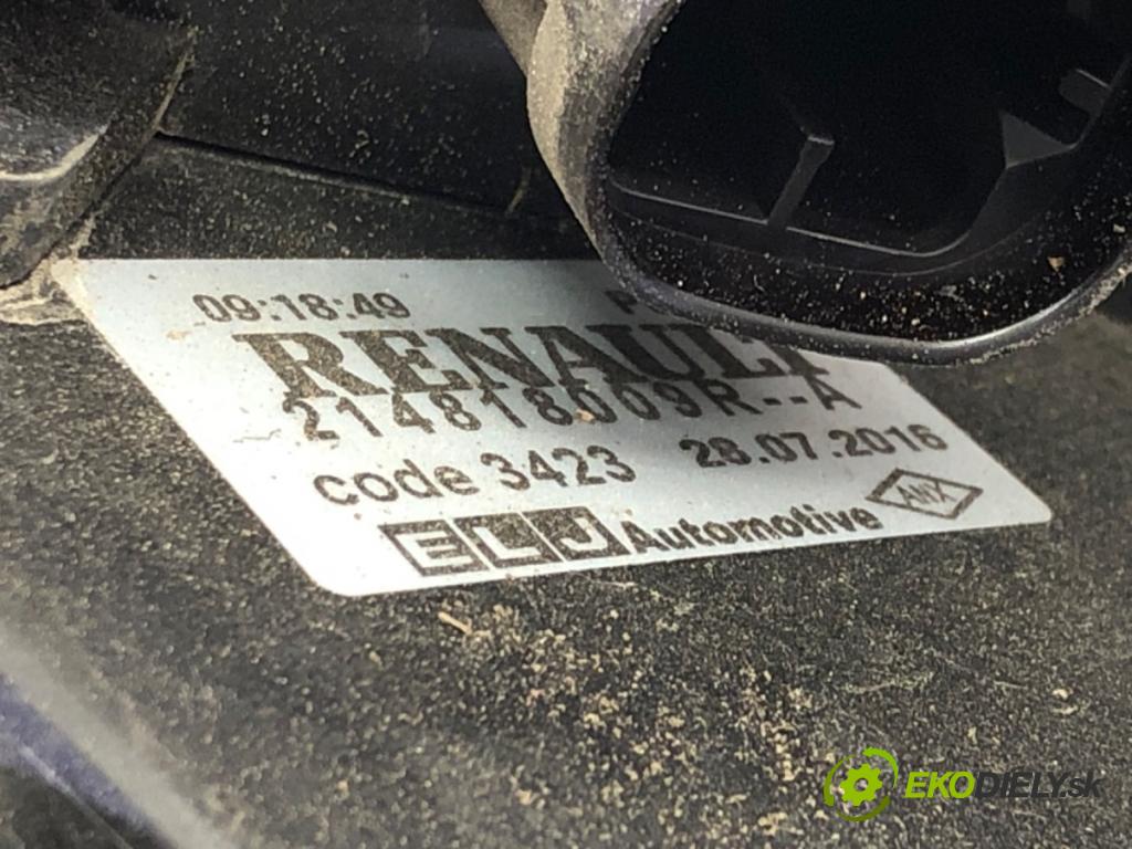 RENAULT CLIO IV (BH_) 2012 - 2022    1.5 dCi 110 81 kW [110 KM] olej napędowy 2016 - 2022  Ventilátor chladiča 214818009R (Ventilátory)