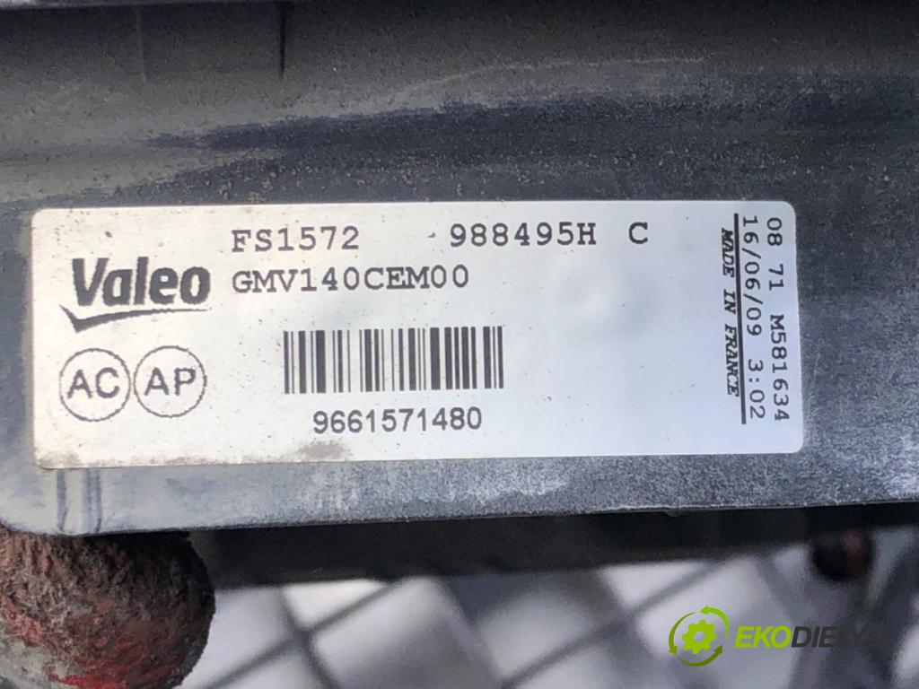 PEUGEOT 308 I (4A_, 4C_) 2007 - 2016    1.6 16V 88 kW [120 KM] benzyna 2007 - 2014  Ventilátor chladiča 988495H (Ventilátory)