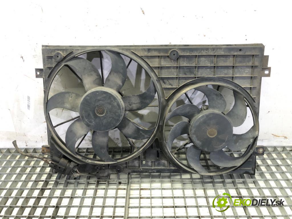 VW PASSAT B6 (3C2) 2005 - 2010    1.9 TDI 77 kW [105 KM] olej napędowy 2005 - 2010  Ventilátor chladiča 1K0121207T (Ventilátory)