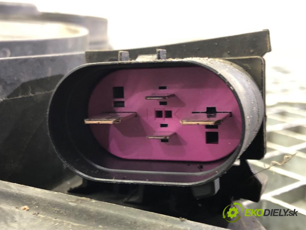 VW PASSAT B6 (3C2) 2005 - 2010    1.9 TDI 77 kW [105 KM] olej napędowy 2005 - 2010  Ventilátor chladiča 1K0121207T (Ventilátory)