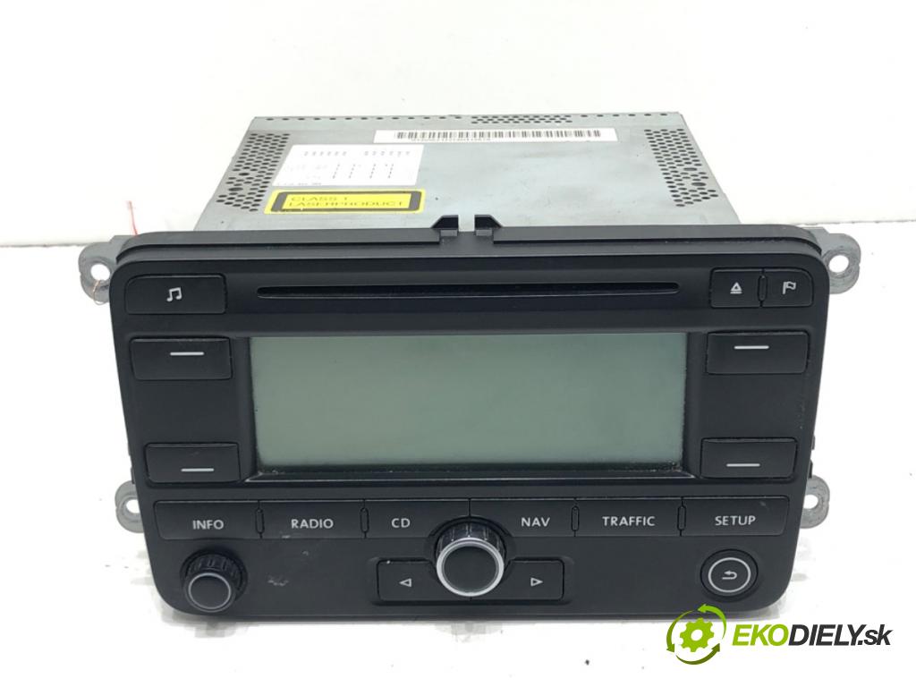 VW PASSAT B6 (3C2) 2005 - 2010    1.9 TDI 77 kW [105 KM] olej napędowy 2005 - 2010  RADIO 1K0035191E (Audio zariadenia)