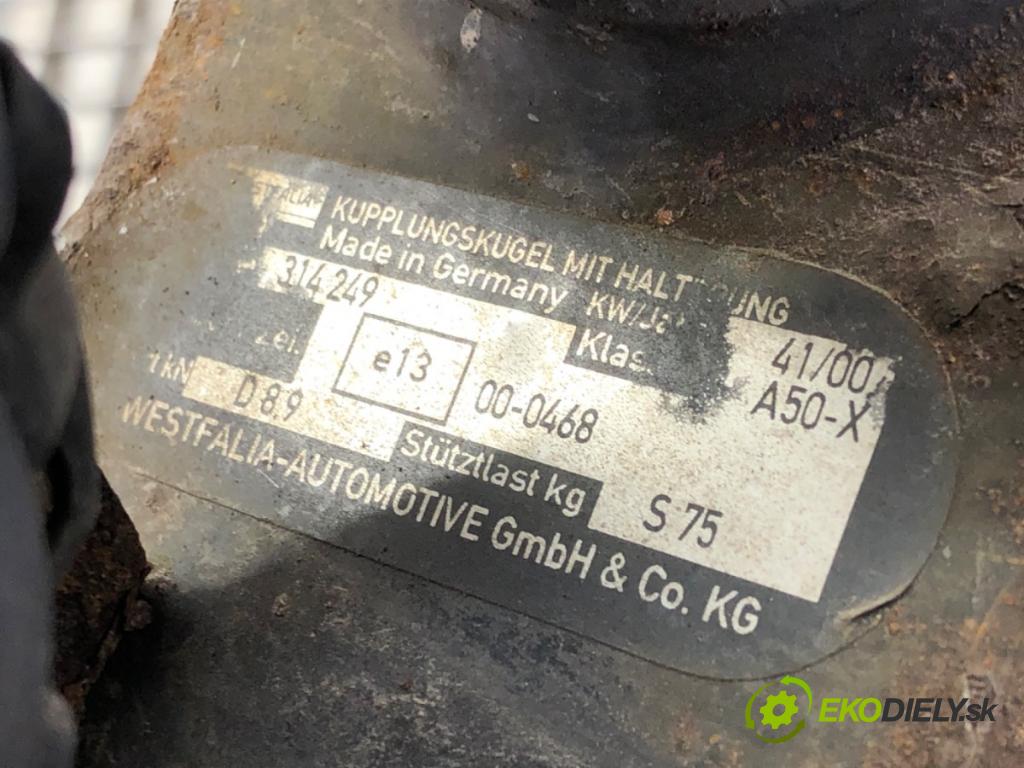 OPEL ZAFIRA A nadwozie wielkoprzestrzenne (MPV) (T98) 1999 - 2005    1.6 16V (F75) 74 kW [101 KM] benzyna 1999 - 2005  Hák tažné zařízení 314249 (Tažná zařízení)