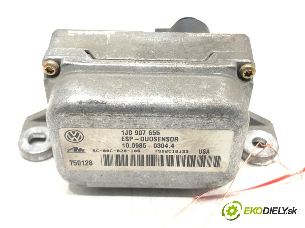 AUDI A3 (8L1) 1996 - 2006    1.9 TDI 74 kW [100 KM] olej napędowy 2000 - 2003  snímač ESP 1J0907655