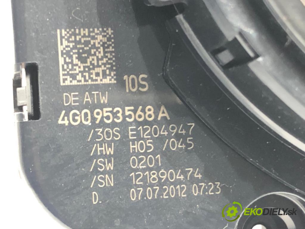 AUDI A6 C7 (4G2, 4GC) 2010 - 2018    2.0 TDI 130 kW [177 KM] olej napędowy 2011 - 2018  Krúžok, slimák airbag 4G0953568A (Airbagy)